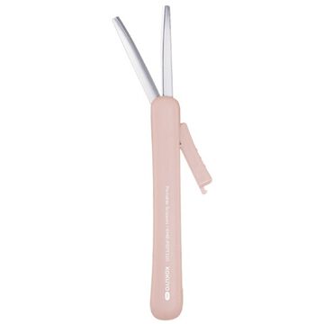 KOKUYO ME Portable Scissors Taupe Rose,Taupe Rose, small image number 1