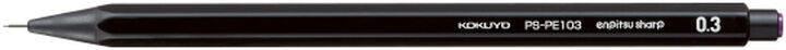 "Enpitsu sharp"  mechanical pencil 0.3mm Black