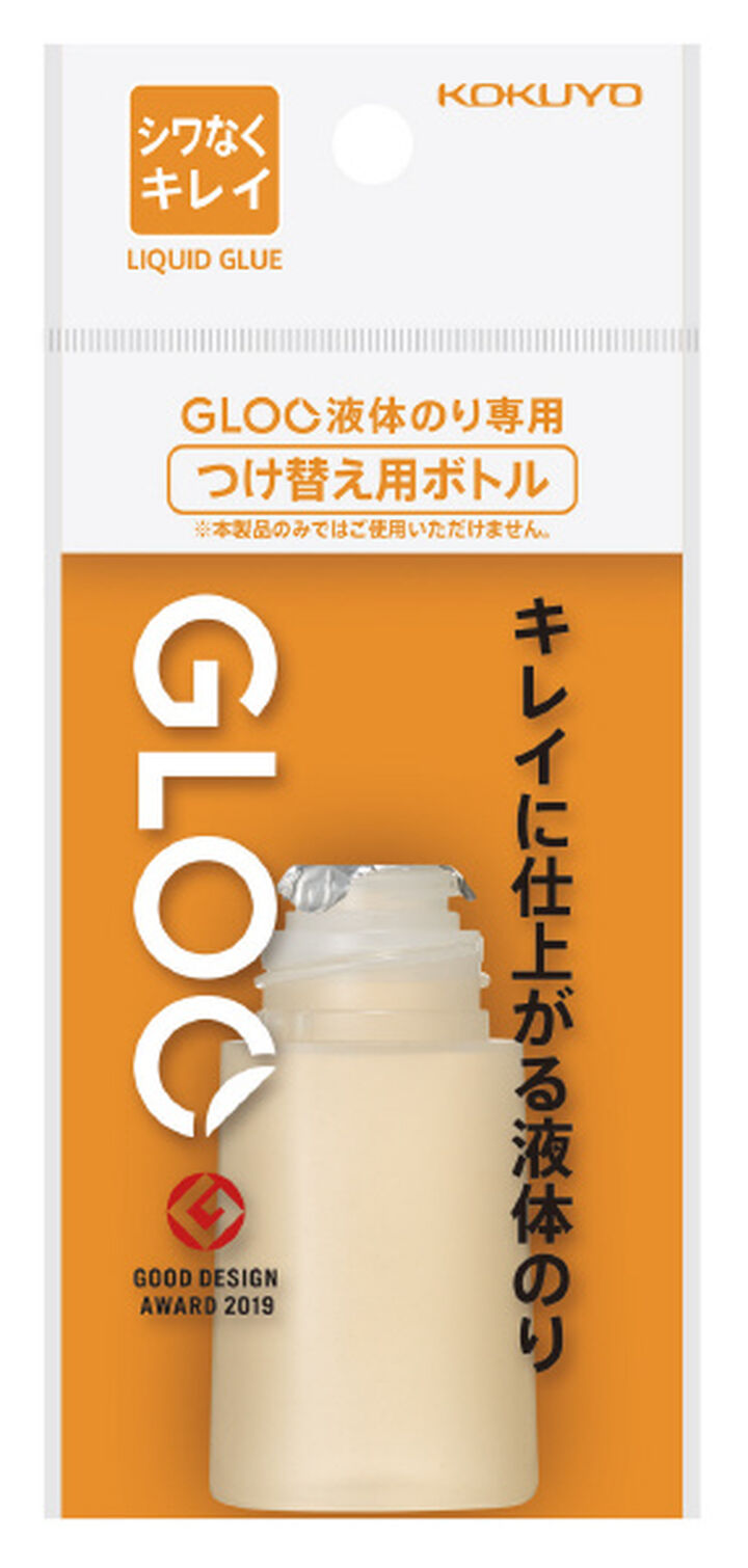 GLOO Liquid Glue Wrinkle Free 50ml Refill,White, medium