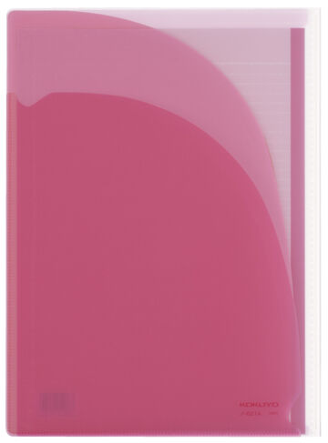 Campus Notebook Print storage pocket included A4 Pink 7mm Rule 30 Sheets,Pink, small image number 1