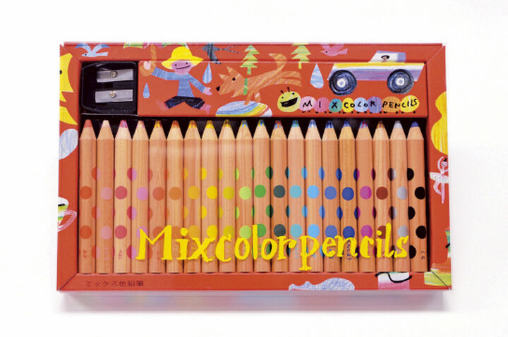 Mix color pencils Set of 20 colors,, medium