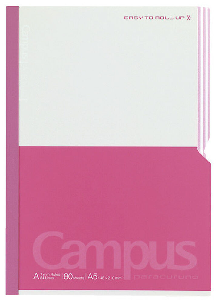Campus Notebook PARACURUNO A5 7mm horizontal rule 80 Sheets