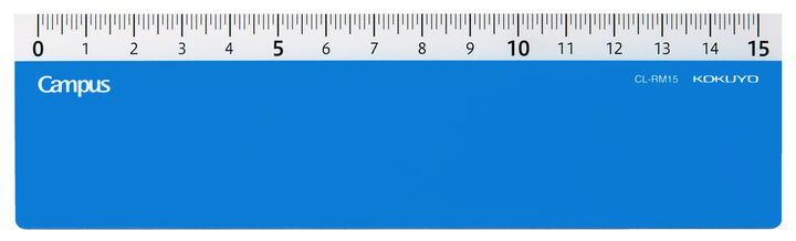 Campus Study Filter Ruler Blue,Blue, medium