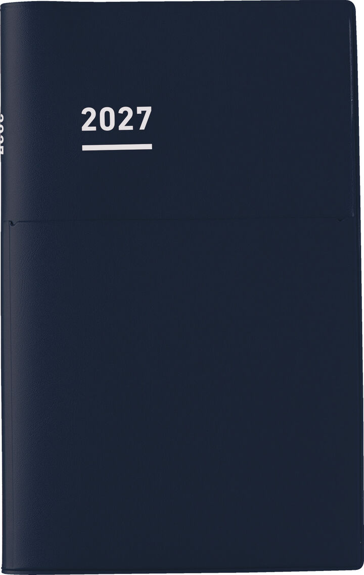 Jibun Techo Biz 2027 A5 slim Navy,Navy, medium