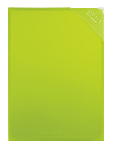 MOTTE Clear Holder A4 Size Light Green,YellowGreen, small image number 0