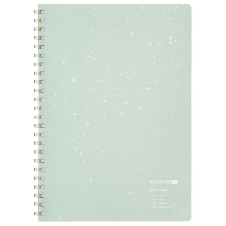 KOKUYO ME Softring notebook A5 50 sheets Fragile Mint