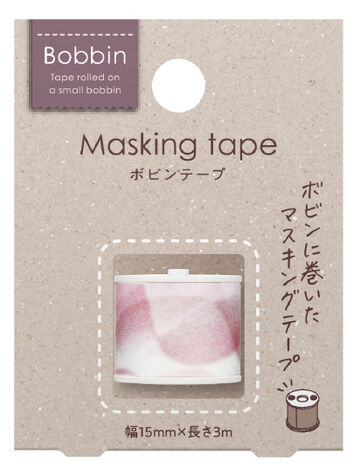 Bobbin Washi Tape Organza Pink,Pink Organza, small image number 1