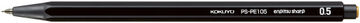 Enpitsu sharp  mechanical pencil 0.5mm Black,Black, small image number 0