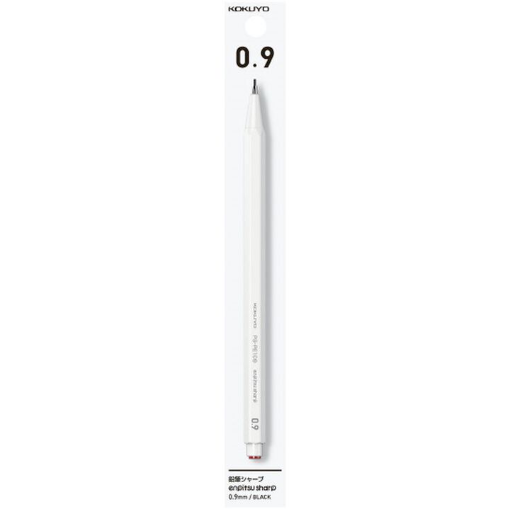 Enpitsu sharp  mechanical pencil 0.9mm White,White, medium image number 1