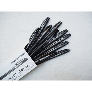 Smooth touch K2 Ball-point pen 0.7mm set of 10 Black,Black, small image number 3