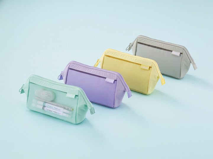 Campus Clear-view Pencase Gray,Gray, medium image number 5