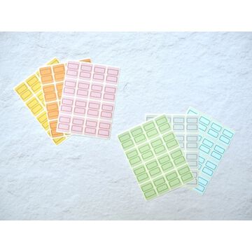 Index Sticker Small 6 color,, small image number 1
