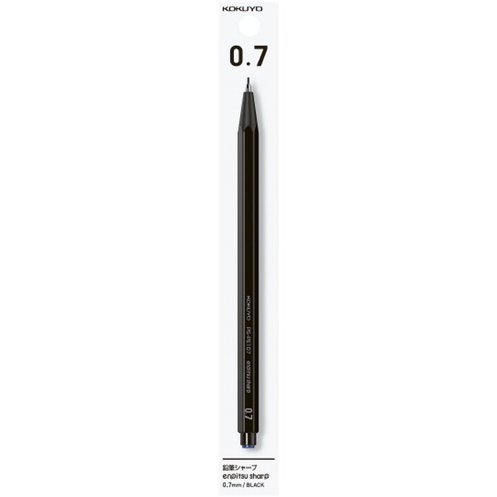 Enpitsu sharp  mechanical pencil 0.7mm Black,Black, medium