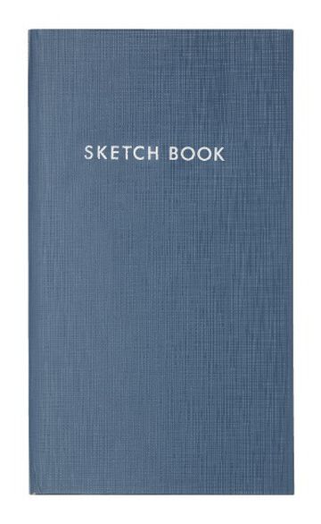 Field notebook Sketch Book 3mm Grid Line,Grayish Blue, small image number 0