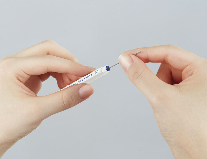 GOOD TOOLS Mechanical Pencil 0.7mm,White, medium image number 4