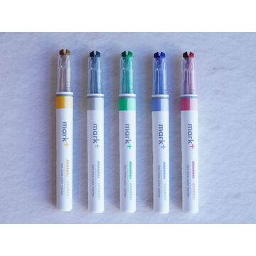 Mark+ 2 Tone Marker set of 5 Type 2,5 colors, small image number 2