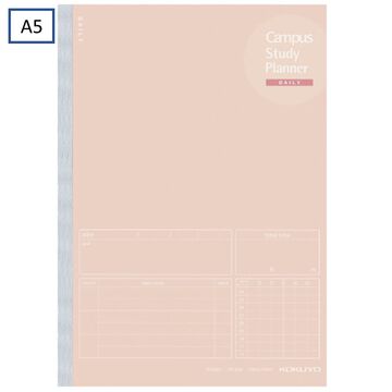 Campus Study Planner Daily Visualized A5 Pink,LightPink, small image number 0
