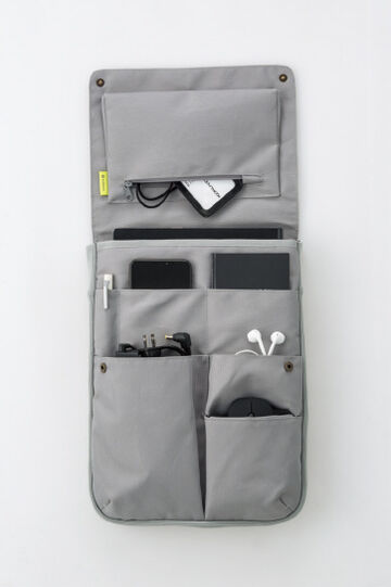 BIZRACK bag in bag Vertical type  Ash Gray,Ash gray, small image number 2