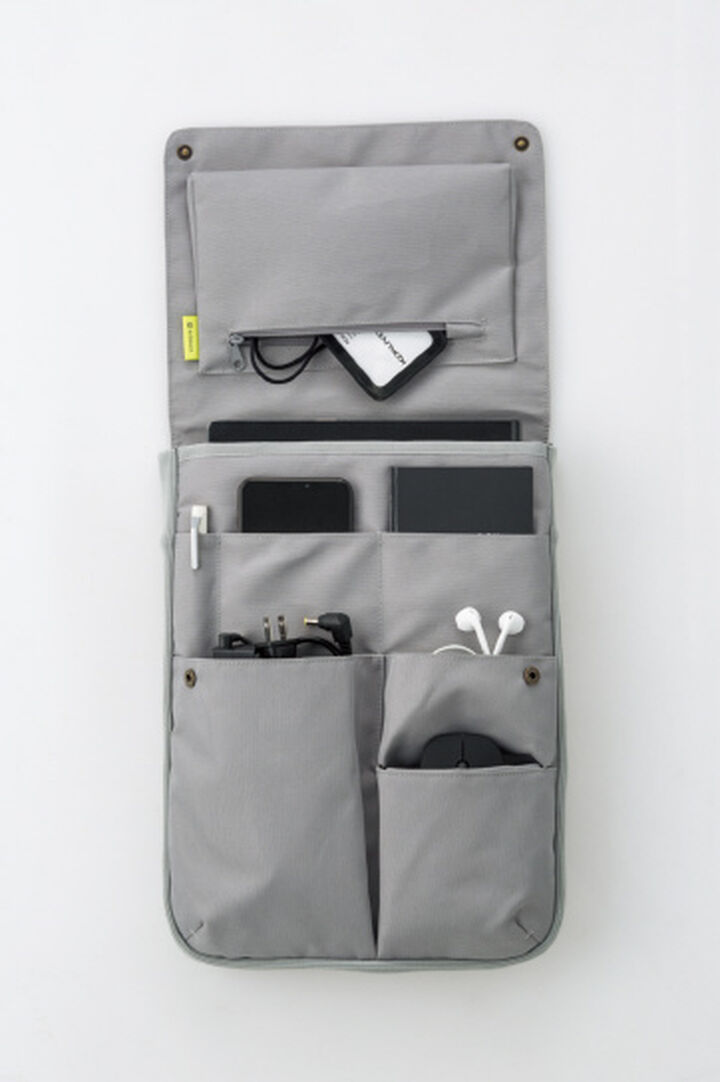 BIZRACK bag in bag Vertical type  Ash Gray,Ash gray, medium image number 2