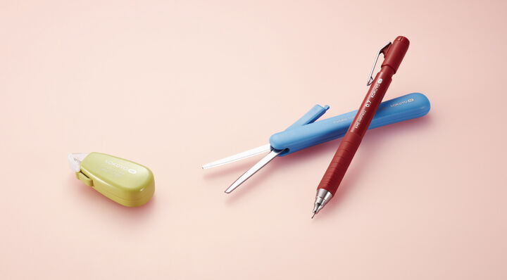 KOKUYO ME Portable Scissors TENNIS,Green, medium image number 6