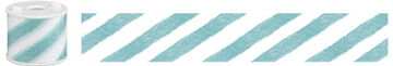 Bobbin Washi Tape Stripe Blue,Blue Stripe, small image number 2