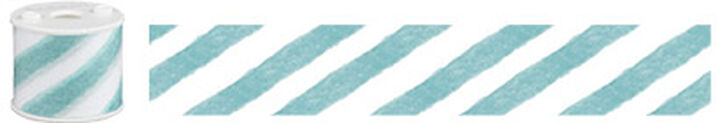 Bobbin Washi Tape Stripe Blue,Blue Stripe, medium image number 2