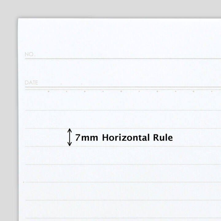 Yoshi paper notebook A5 7mm horizontal rule,Mixed, medium image number 1