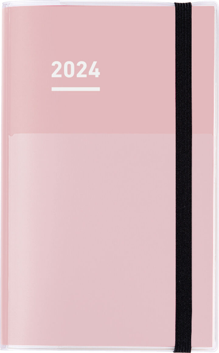 Jibun Techo First Kit 2024 A5 Slim Pink,Pink, medium