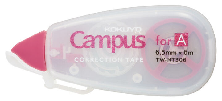 Campus correction tape 6m x 6.5mm,Pink, medium