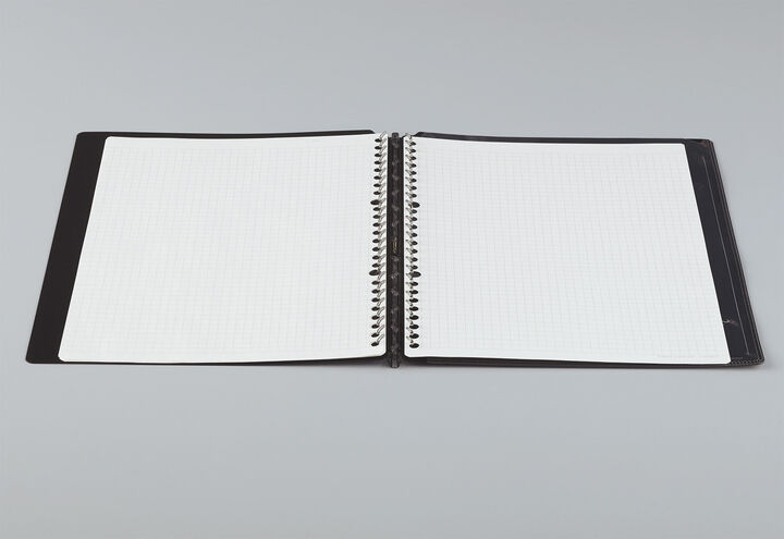 Campus Binder Notebook 26 Hole B5 Black 5 Sheets,Black, medium image number 6