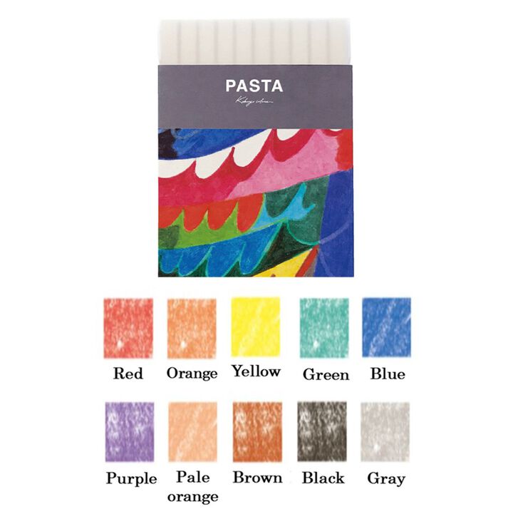 Pasta Marker pen set of 10 colors,Mixed, medium