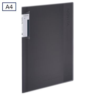 Clear book NOVITA A4 20 Sheets Black,Black, small image number 0