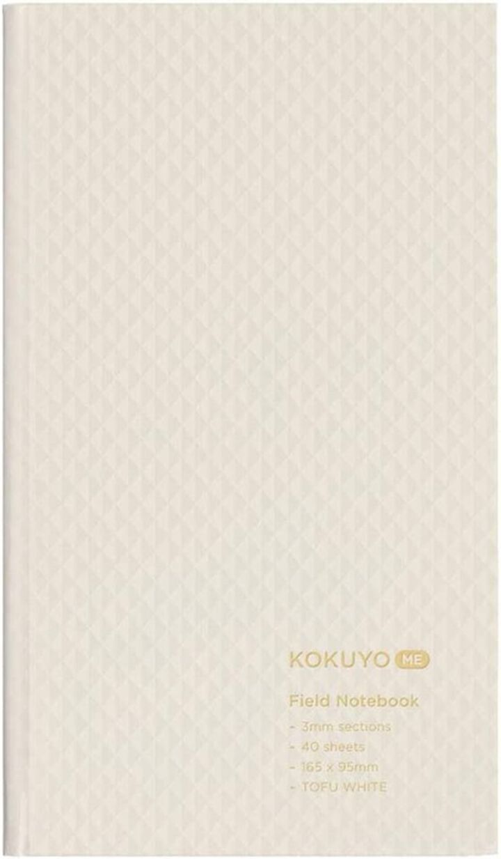 KOKUYO ME Field Notebook 3mm Grid line White,White, medium