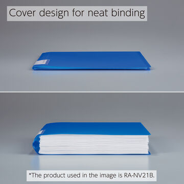 Clear book NOVITA A4 40 Sheets Blue,Blue, small image number 3