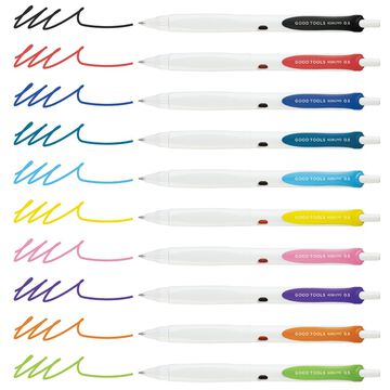 GOOD TOOLS Ball-point pen Gel Light Green 0.5mm,YellowGreen, small image number 2