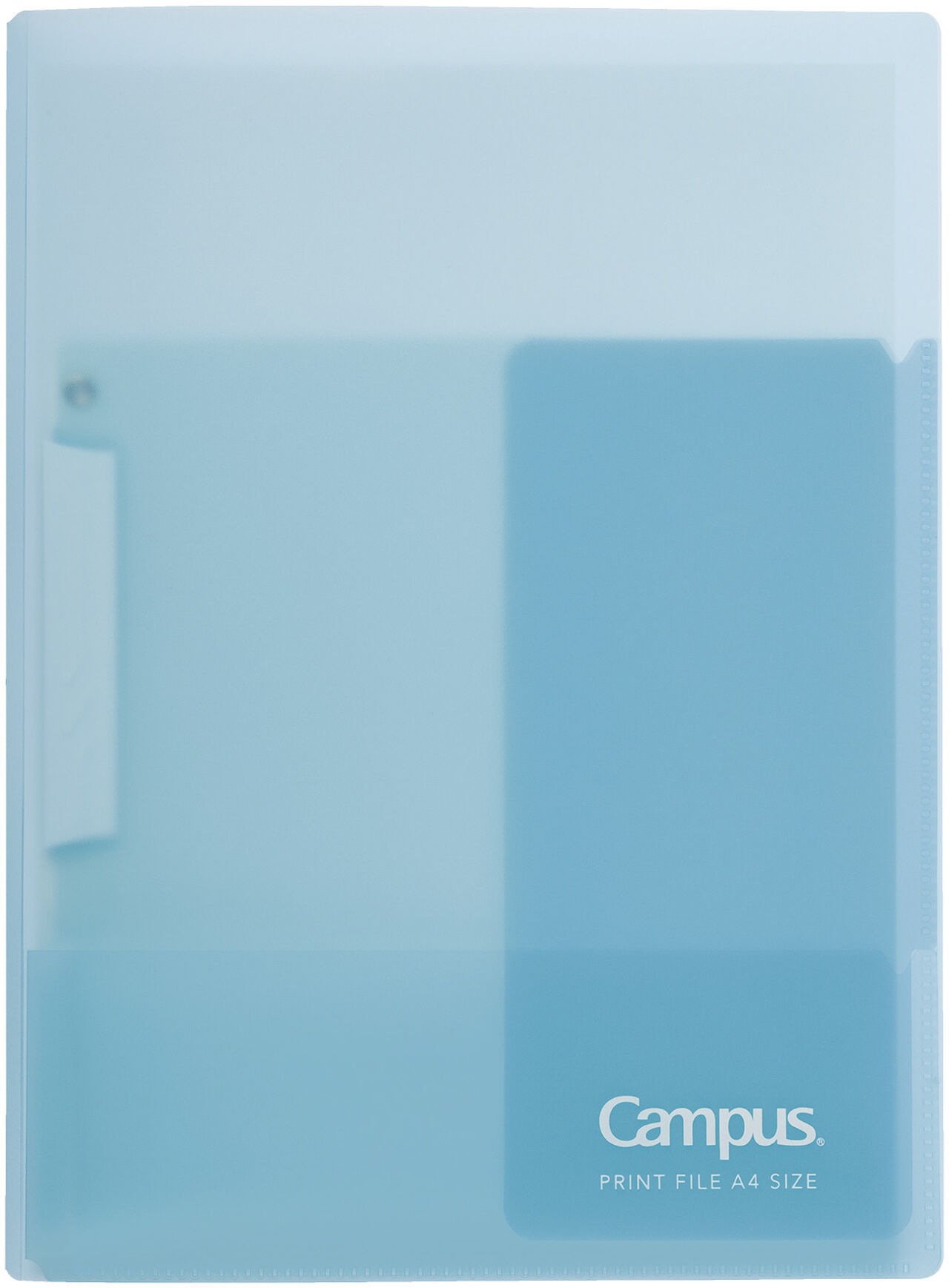 Campus Clip Folder A4 Size Light Blue