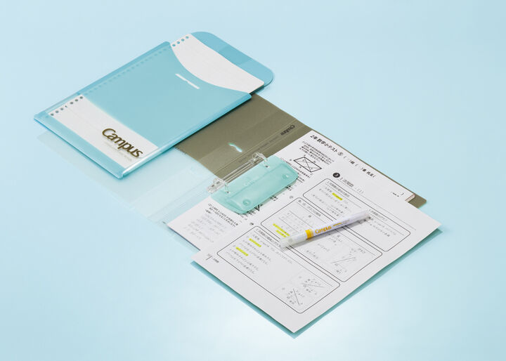 Campus Card 2-hole Punch Green,Green, medium image number 8