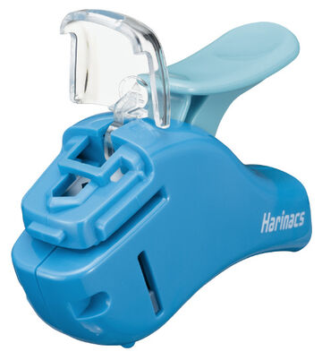 Stapleless Stapler Harinacs Compact Alpha 5 Sheets Blue,Blue, small image number 3