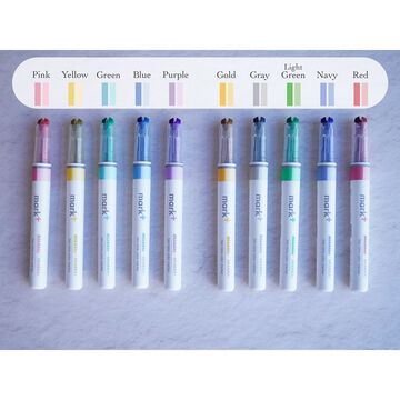 Mark+ 2 Tone Marker set of 5 Type 2,5 colors, small image number 3
