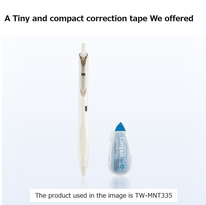 Campus correction tape 6m x 5.5mm Refill Tape,Blue, medium image number 3