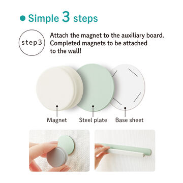 MAGNET for the wall Auxiliary board Bar Type Green,Pastel green, small image number 9