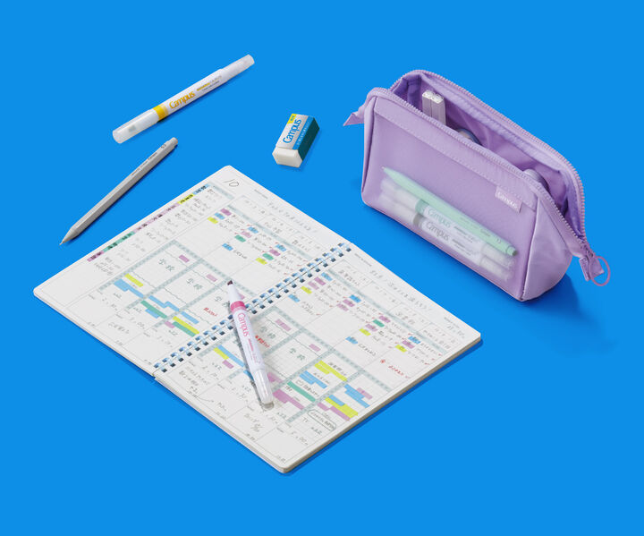 Campus Clear-view Pencase Purple,Purple, medium image number 22