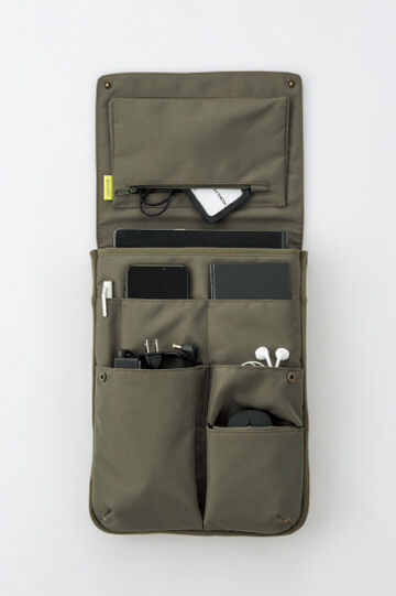 BIZRACK bag in bag Vertical type  Olive Green,Olive green, small image number 2