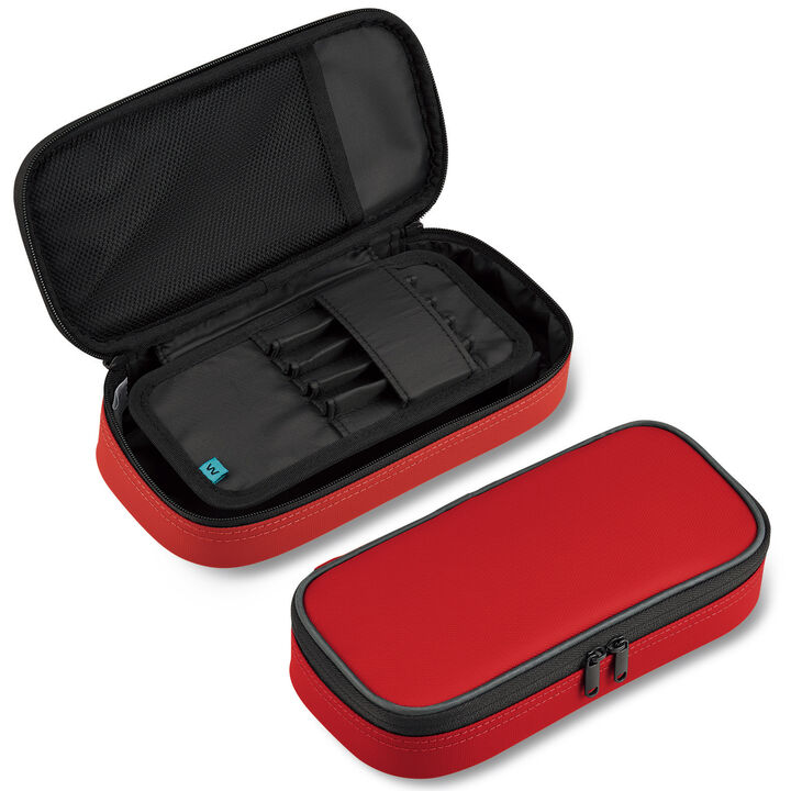 Wavy Holder Pen Case <WAVELE> Red,Red, medium image number 22