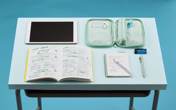 Campus Soft Ring Notebook A6 6mm Dotted Rule 50 Sheets Purple,purple, small image number 5