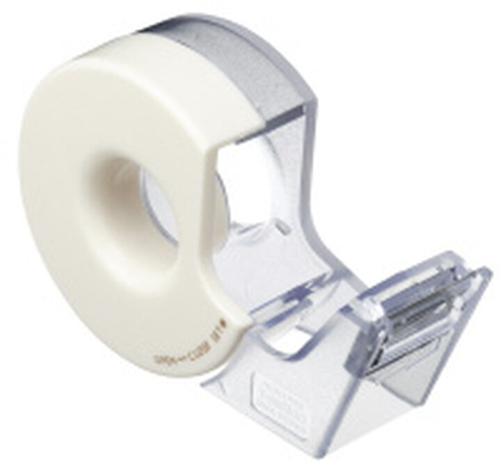 Karucut handy Tape cutter For masking tape 27 x 91 x 60mm White,Transparent, medium image number 0