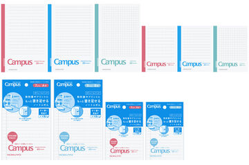 Campus Foldable Sticky Notes Large 5mm Grid Ruled 20 Sheets,, small image number 4