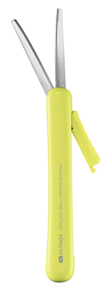 KOKUYO ME Portable Scissors TENNIS,Green, small image number 1