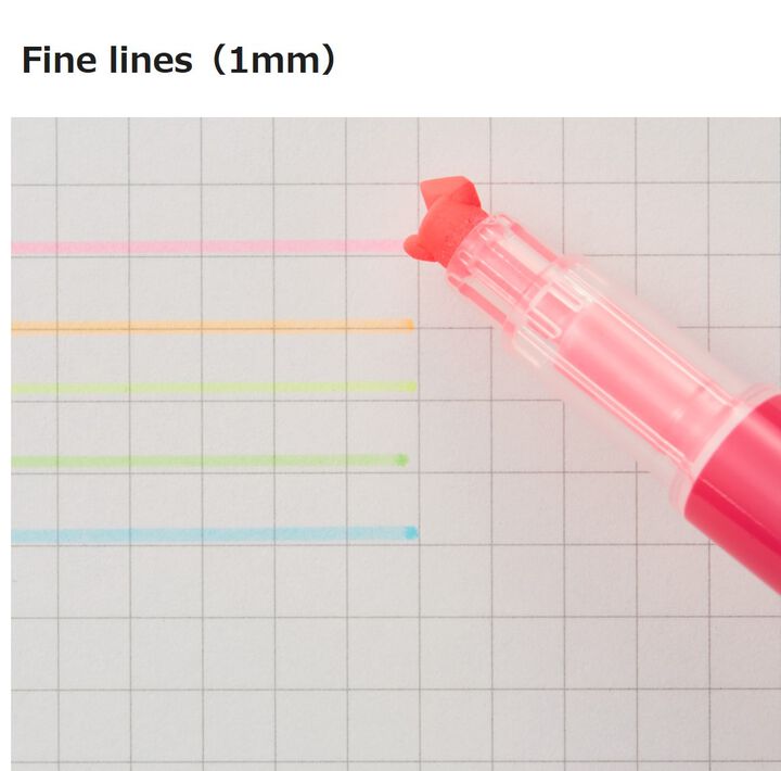 Beetle Tip 3 Way Marking Pen Pink,Pink, medium image number 3