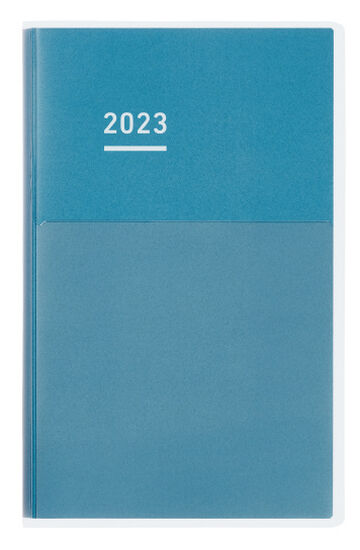 Jibun Techo DAYs mini 2023,Blue, small image number 0